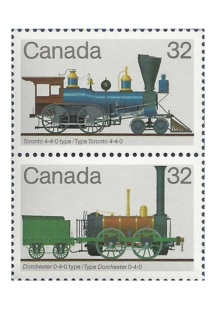 Canadian Locomotives (1836-1860) - 1st Series