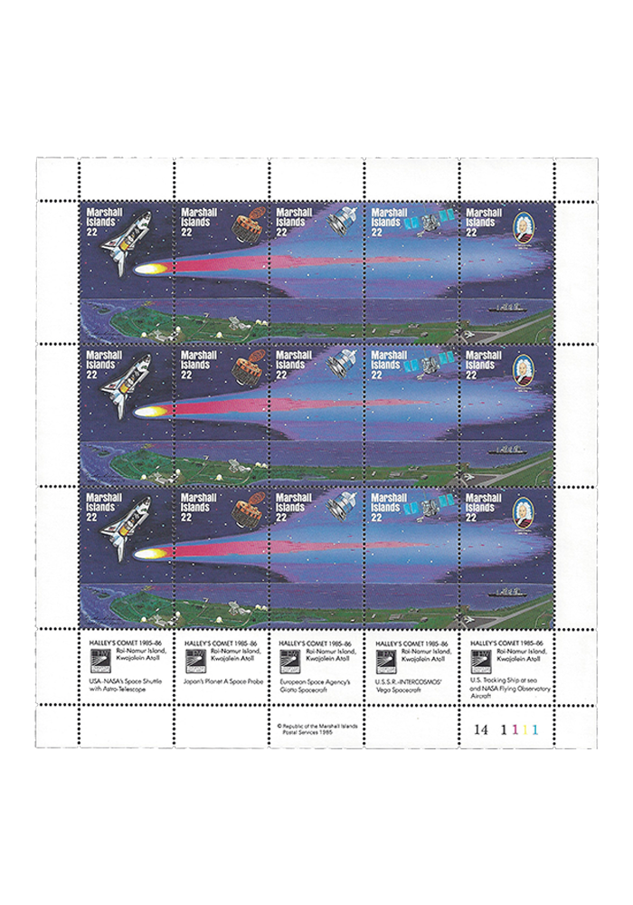 Halley's Comet 1985-86